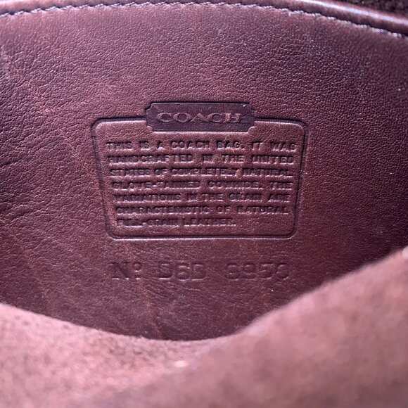 Coach Janice Riccardi Disanto Legacy Vintage 9950 USA Leather Cross Body Purse - Picture 3 of 13